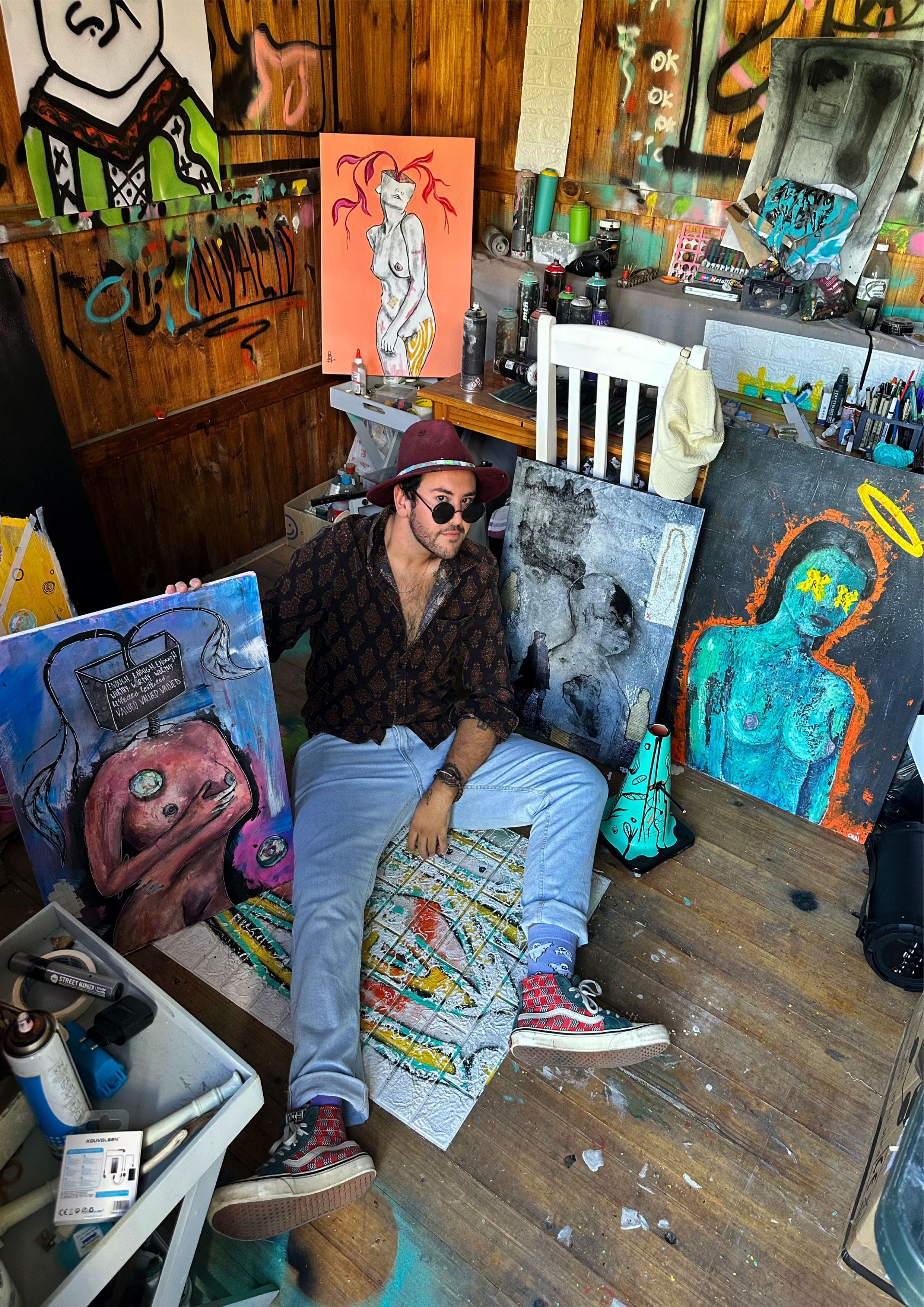 Jako Pretorius in studio